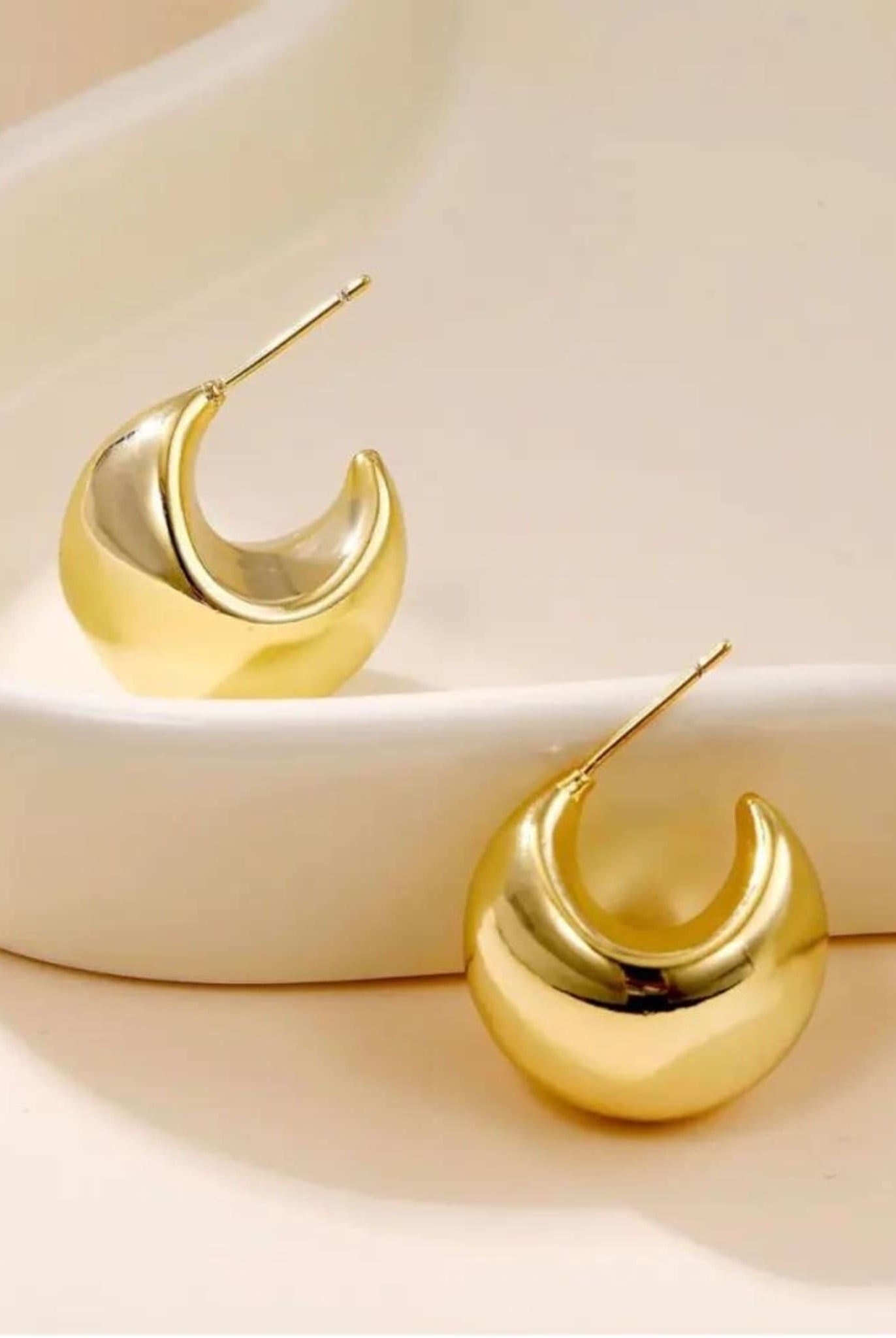 Chunky Gold Earrings