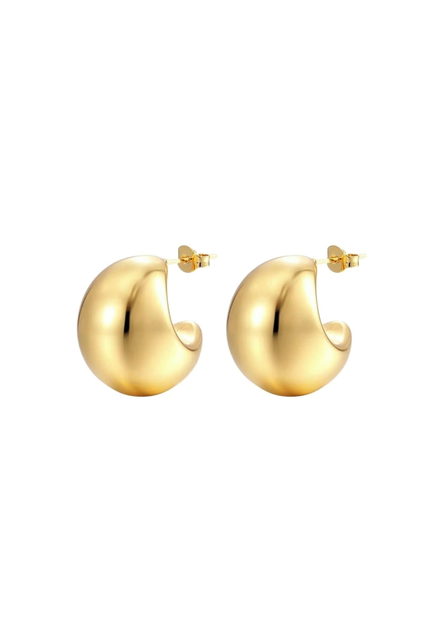 Chunky Gold Earrings