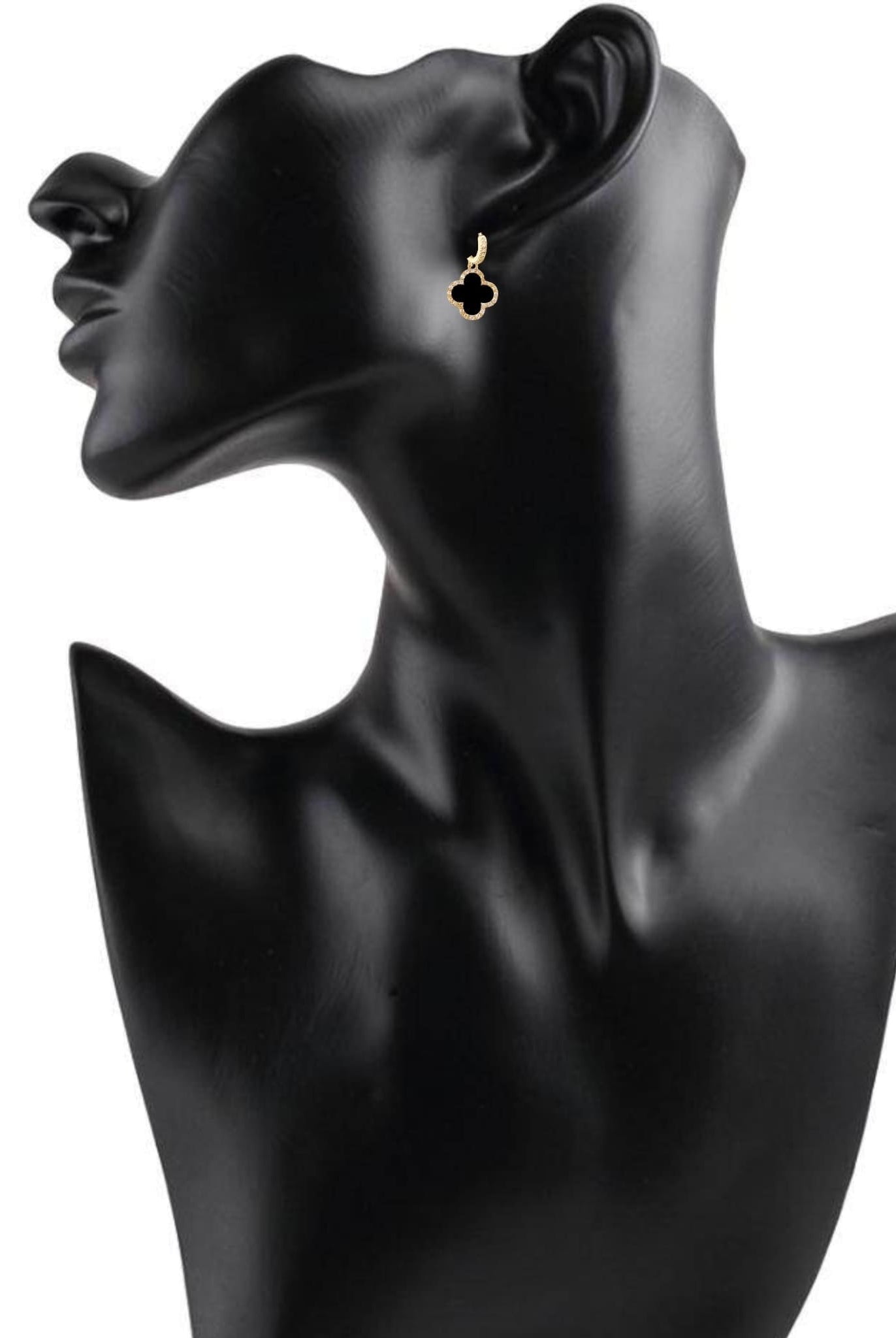 Clover Hoop Earrings