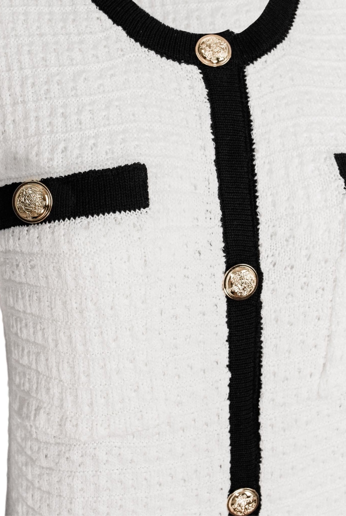 Crochet Style Summer Dress In White