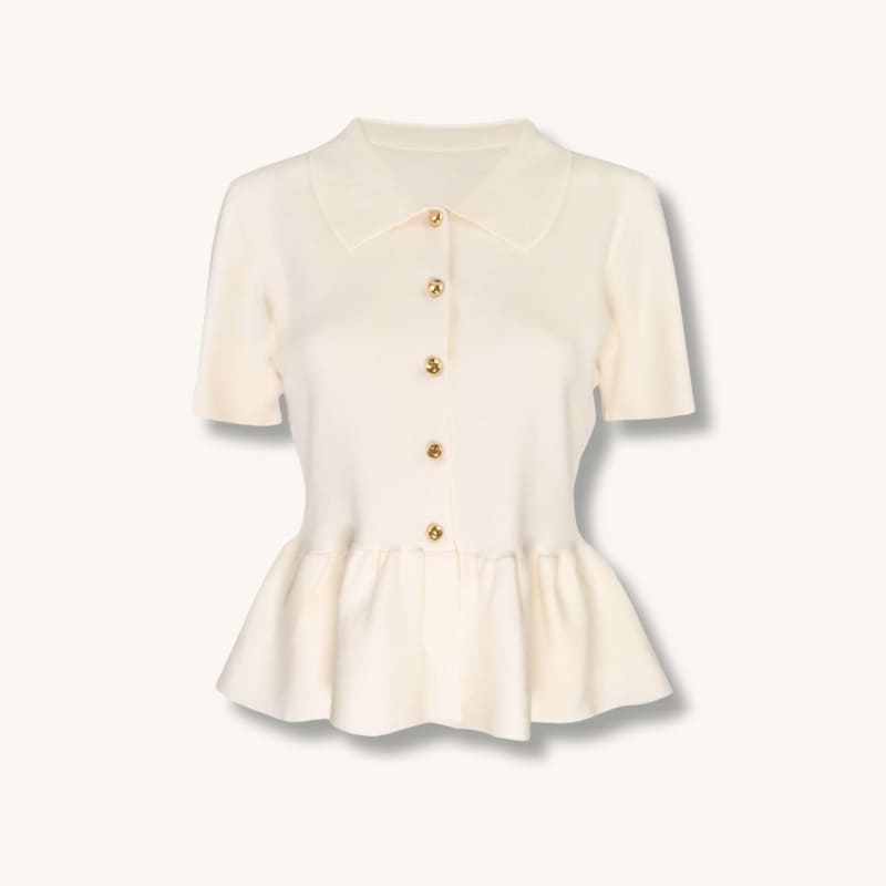 Feminine tops from Coventina Collection for a sophisticated everyday style.