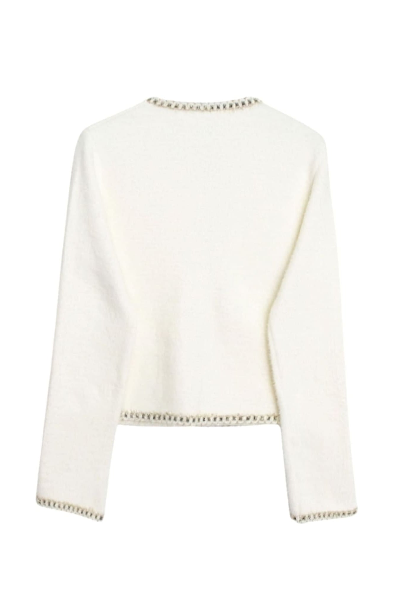 White Cardigan Jacket