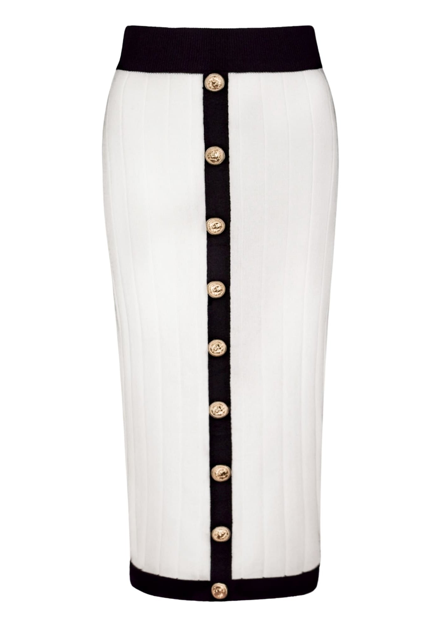 Two-piece Skirt Set In White