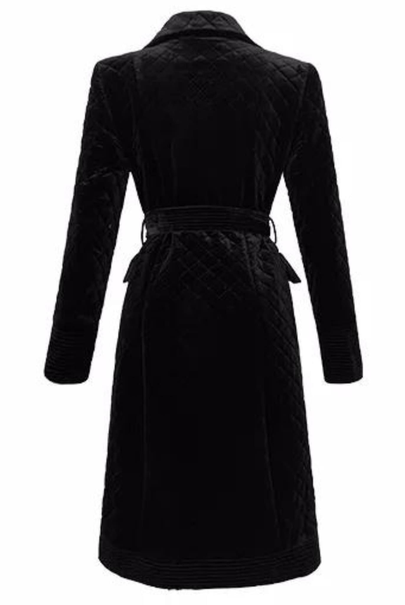 Black Velvet Coat
