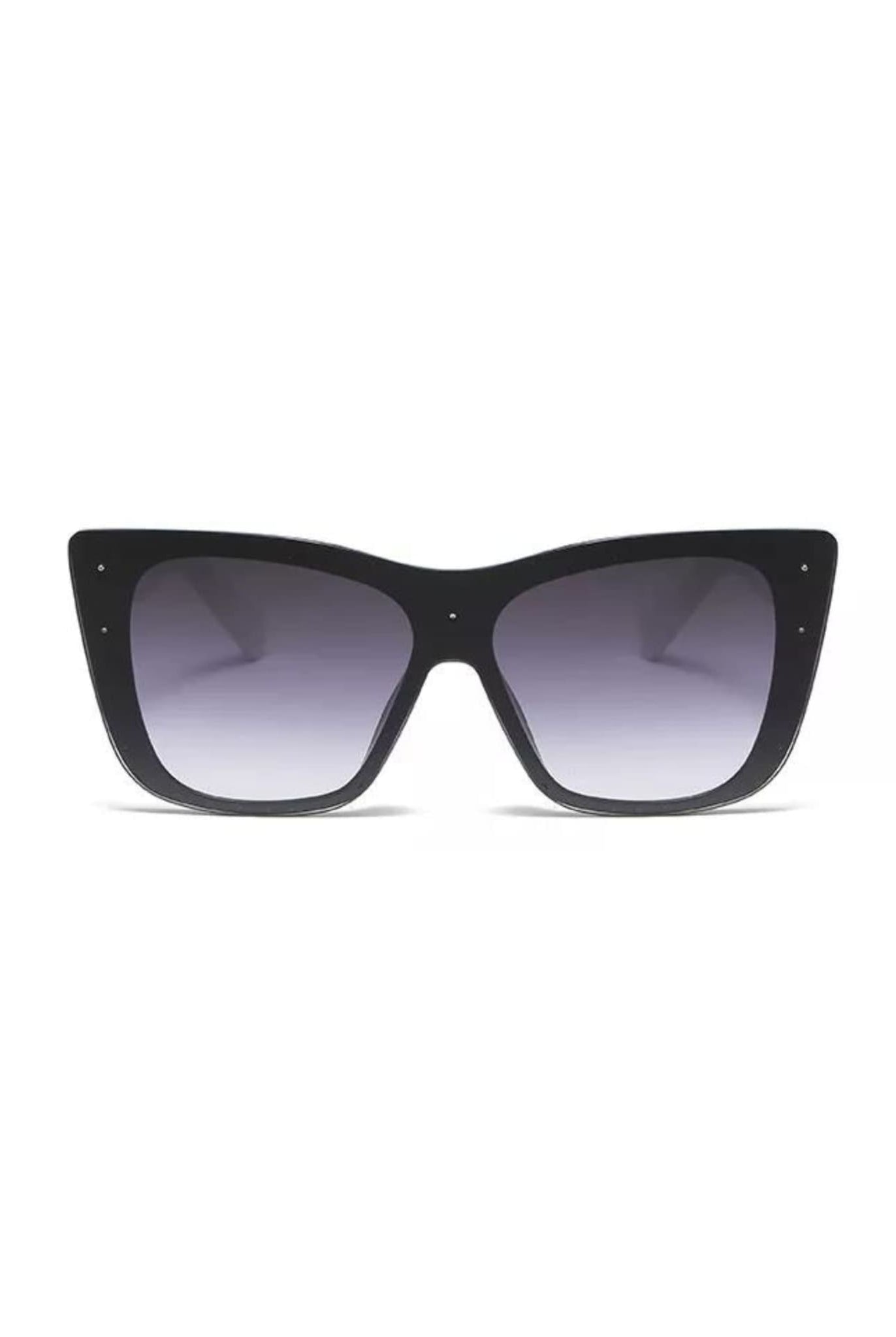 Elegant Sunglasses With White Frame