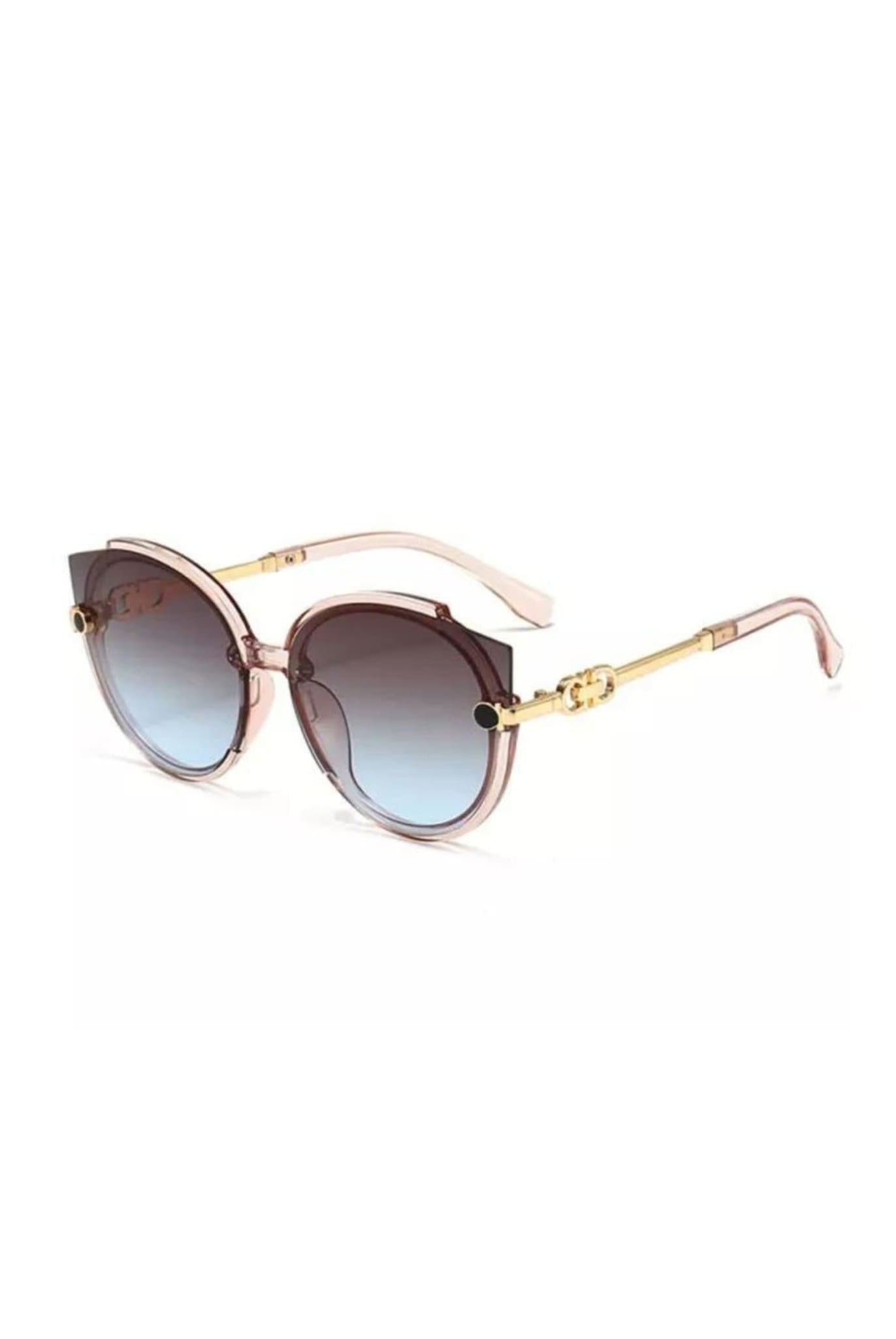 Gradient Cat Eye Sunglasses In Pink