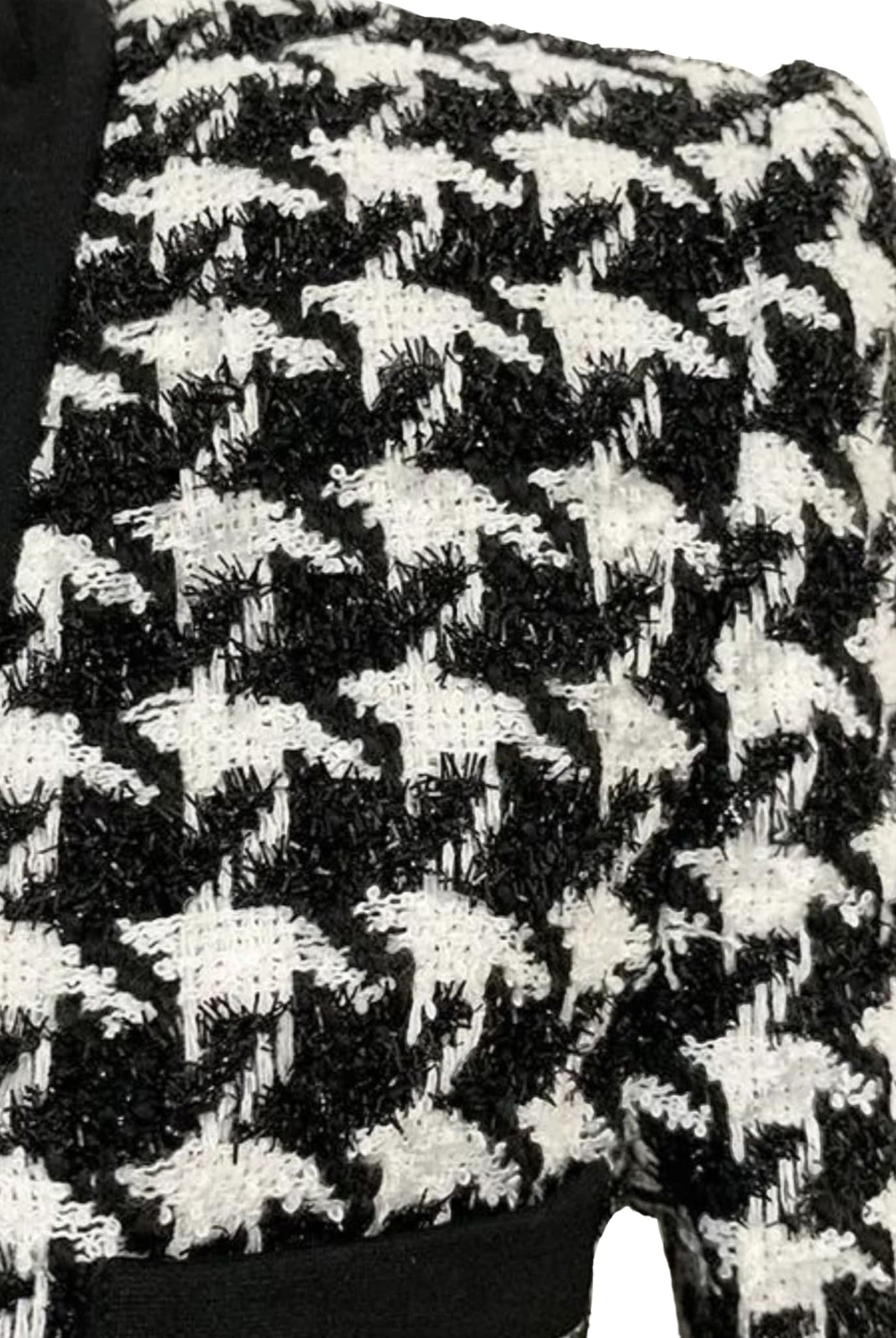 Houndstooth Tweed Blazer