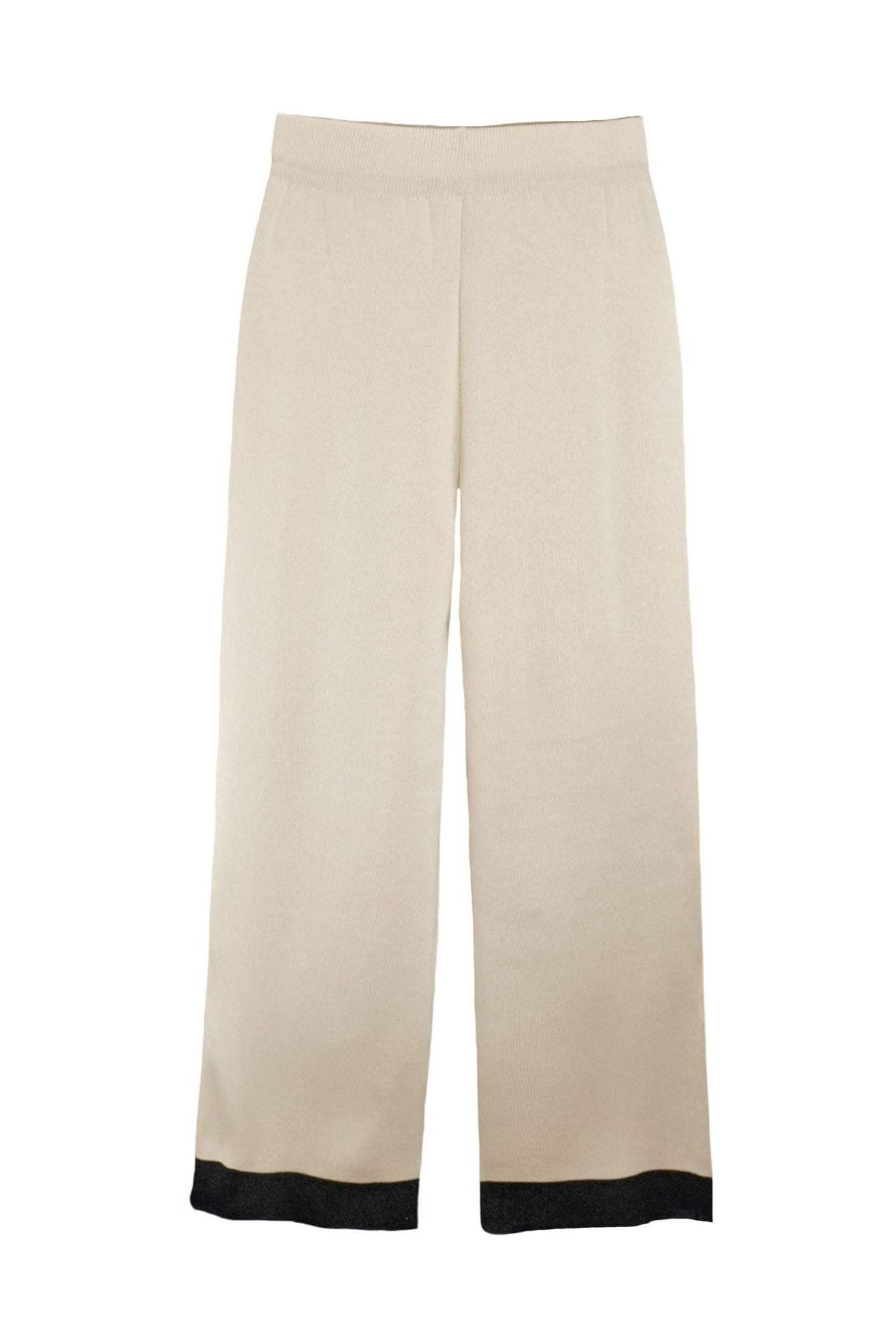 Long Sleeve Knitted Set Beige