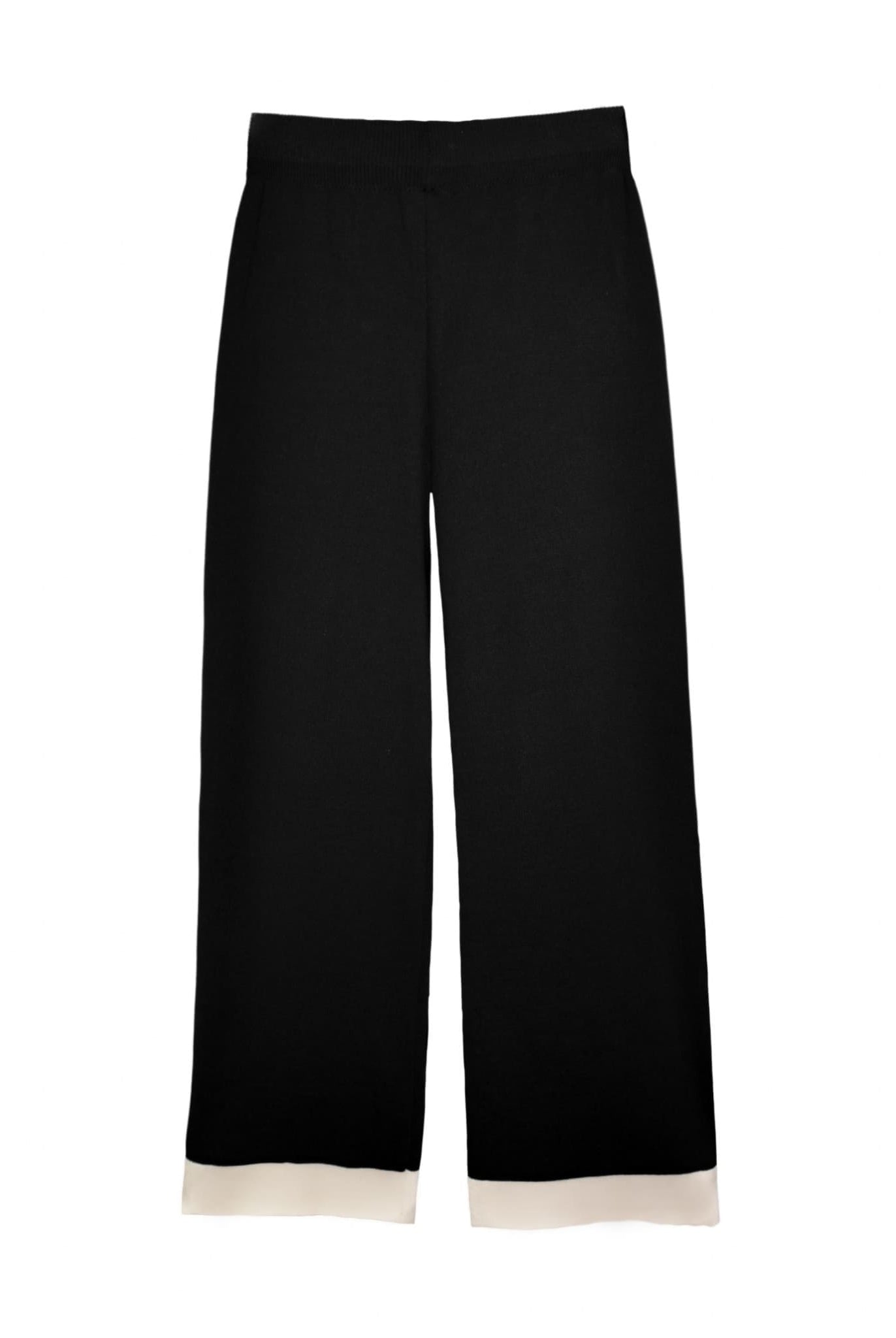 Long Sleeve Knitted Set Black