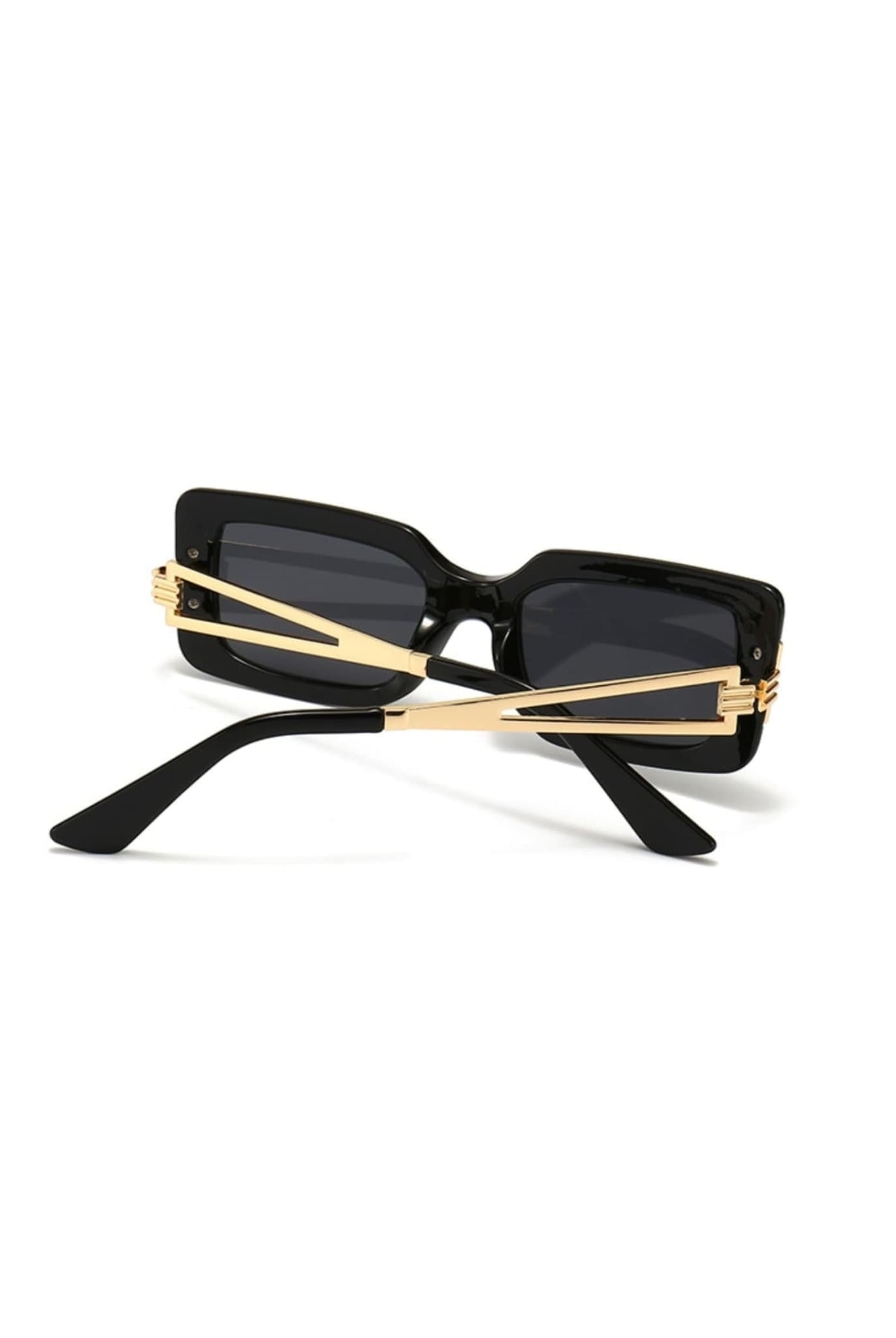 Narrow Frame Rectangular Sunglasses