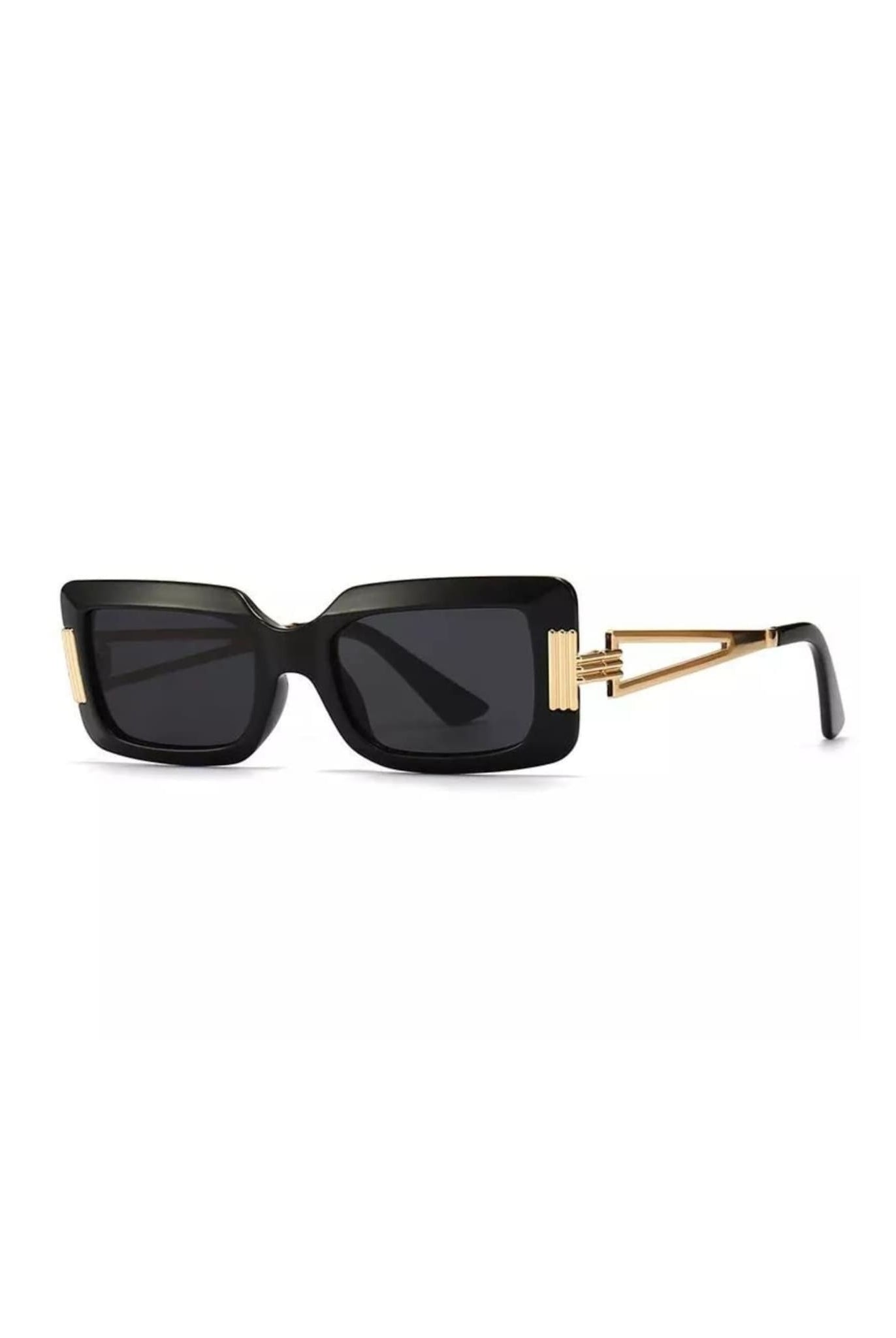 Narrow Frame Rectangular Sunglasses