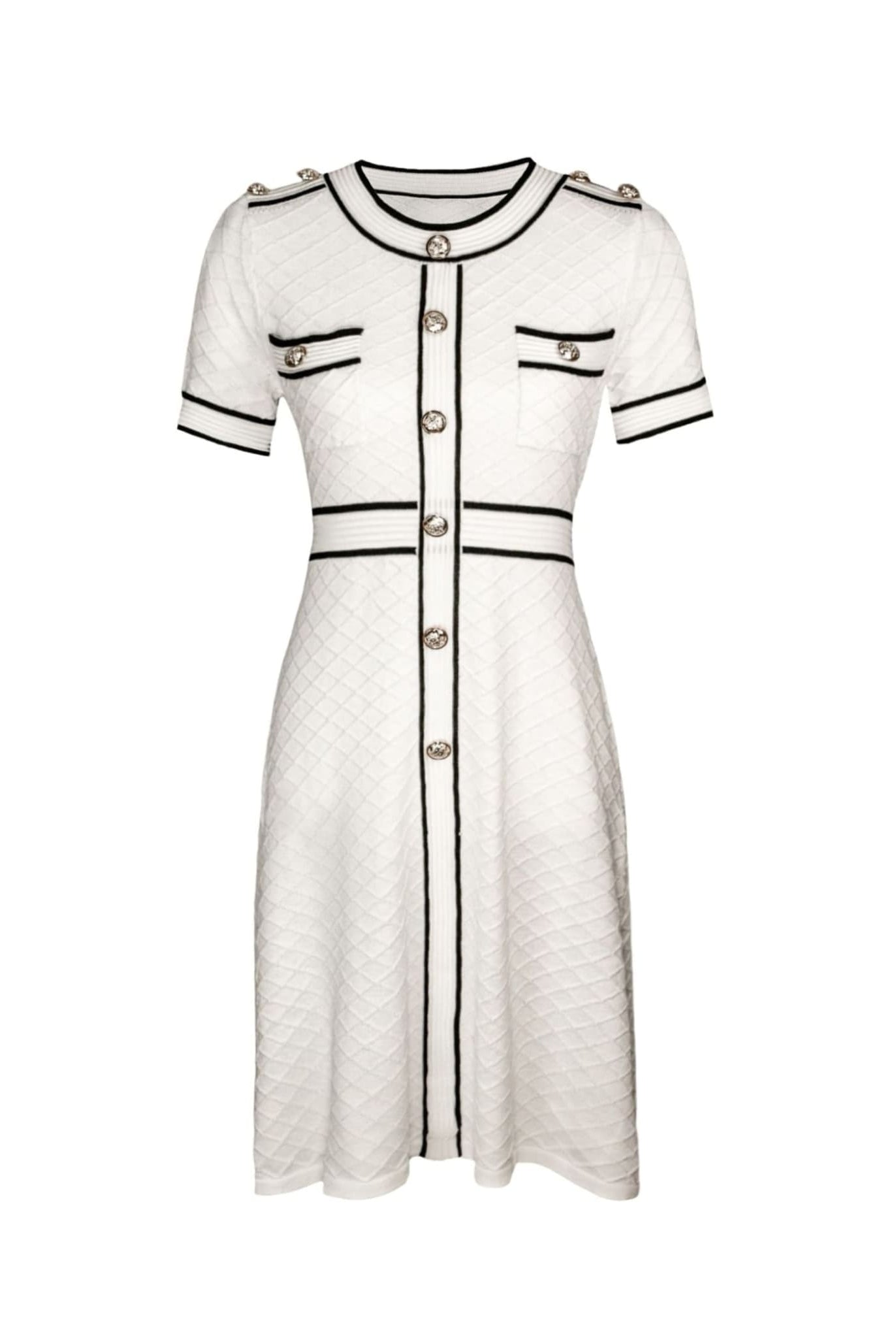 Sparkling Summer Dress White