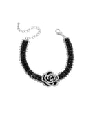 Black Camellia Bracelet