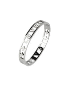 Love Bangle Bracelet In Silver