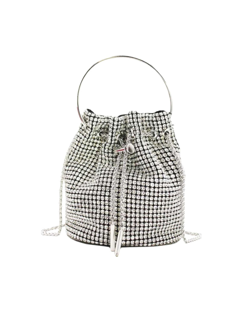 Rhinestone Bucket Bag