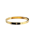 Stella Bangle Bracelet In Gold