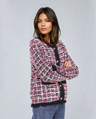 Tweed Knit Cardigan