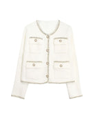 White Cardigan Jacket