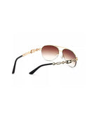 Aviator Sunglasses With Gradient Lenses