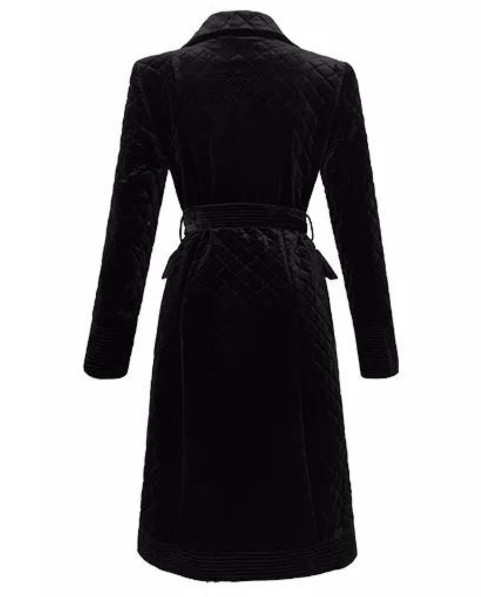 Black Velvet Coat