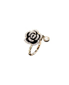 Camellia Flower Ring Gold