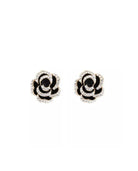 Camellia Flower Stud Earrings