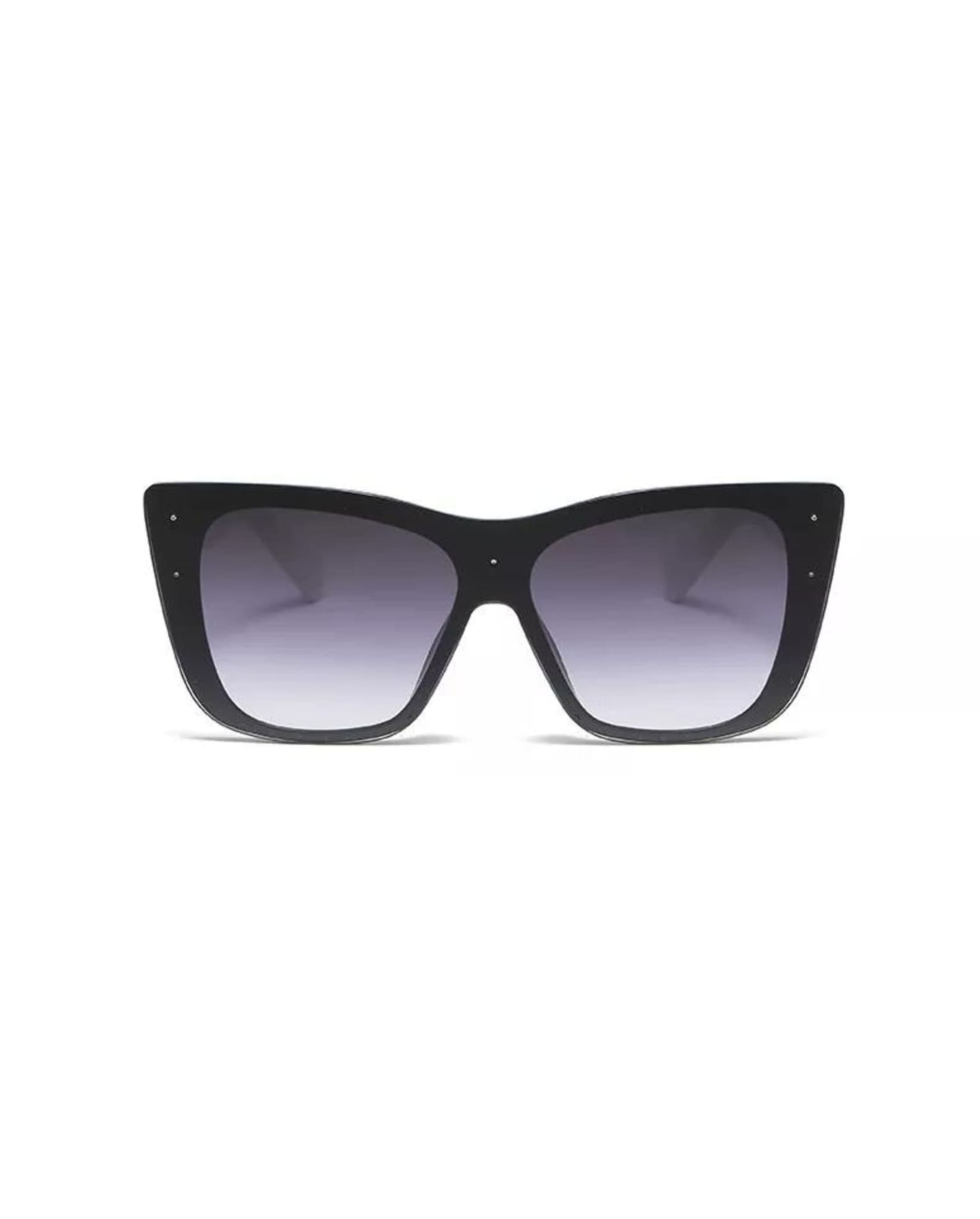 Elegant Sunglasses With White Frame