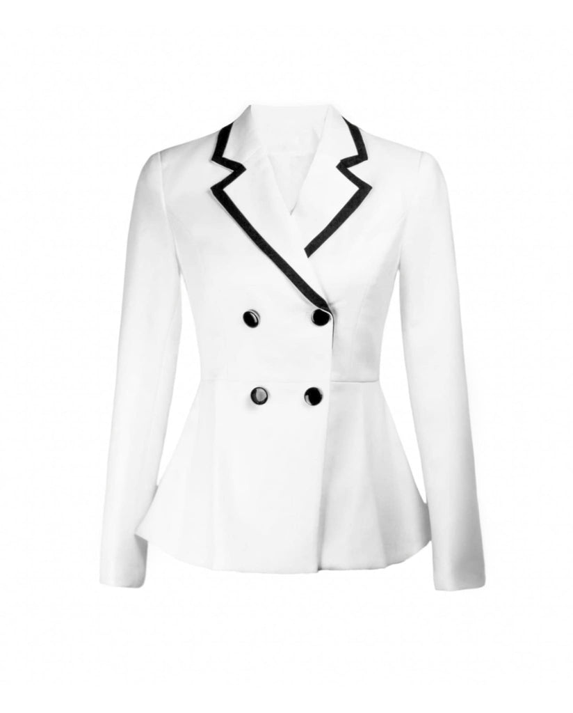 Elegant White Blazer