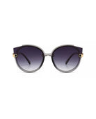 Gradient Cat Eye Sunglasses In Grey