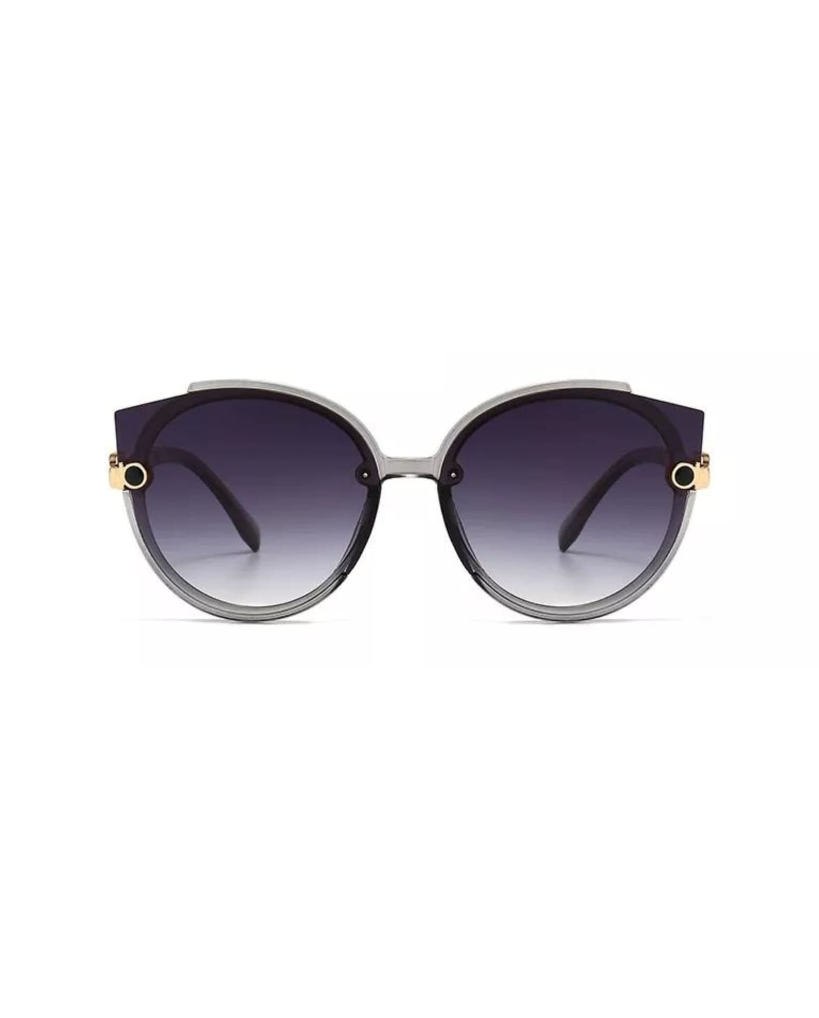 Gradient Cat Eye Sunglasses In Grey