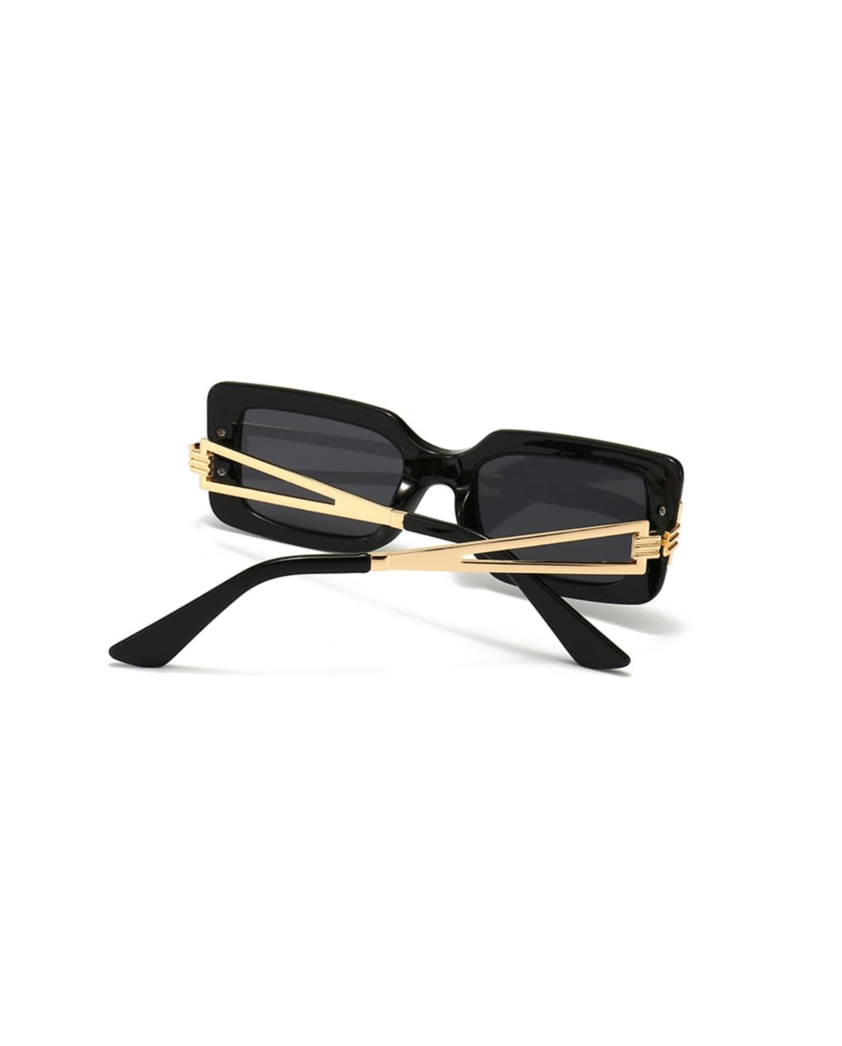 Narrow Frame Rectangular Sunglasses