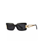 Narrow Frame Rectangular Sunglasses